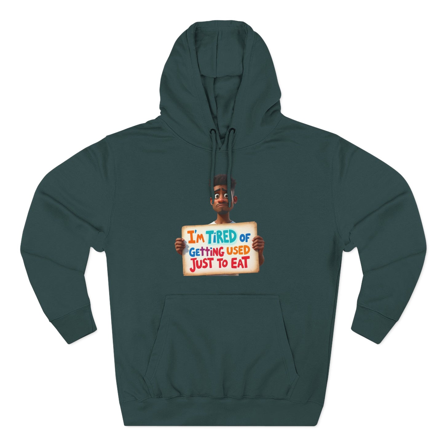 Funny Graphic Fleece Hoodie