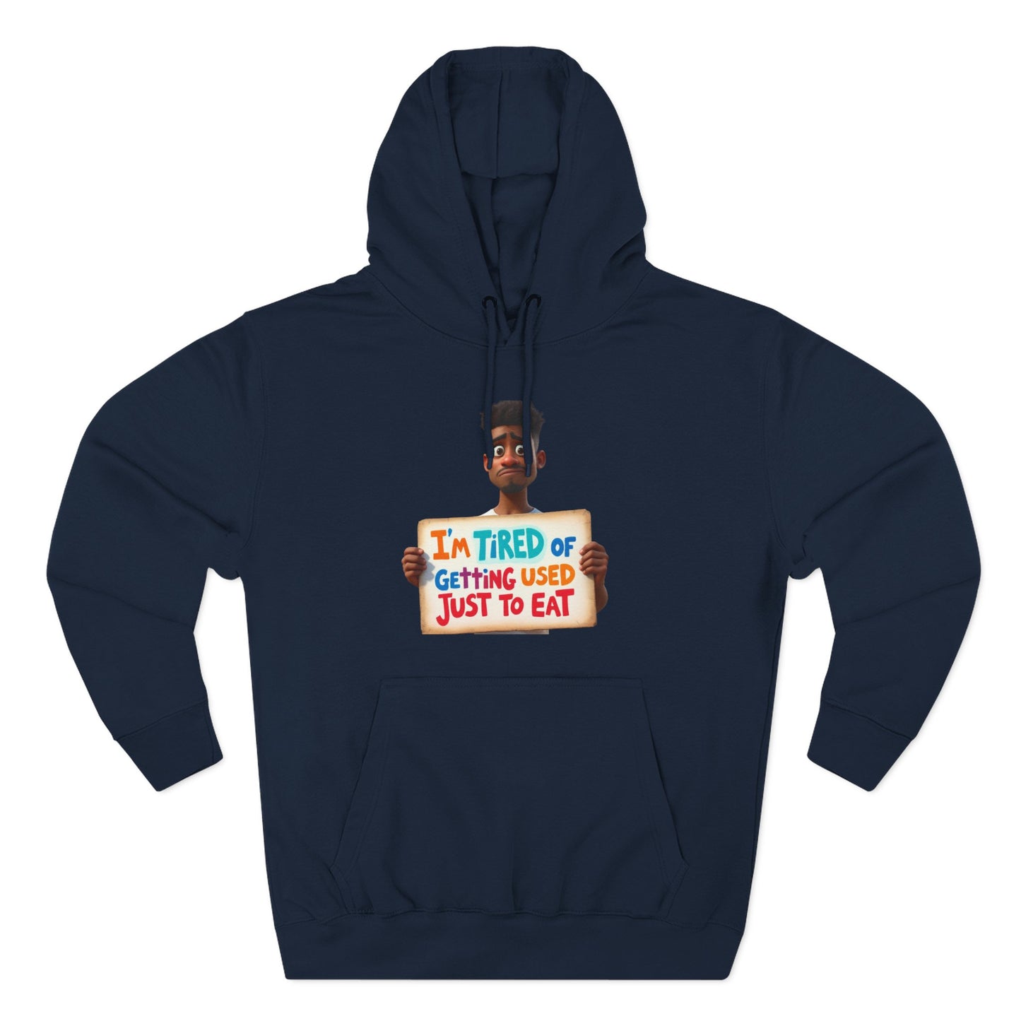 Funny Graphic Fleece Hoodie