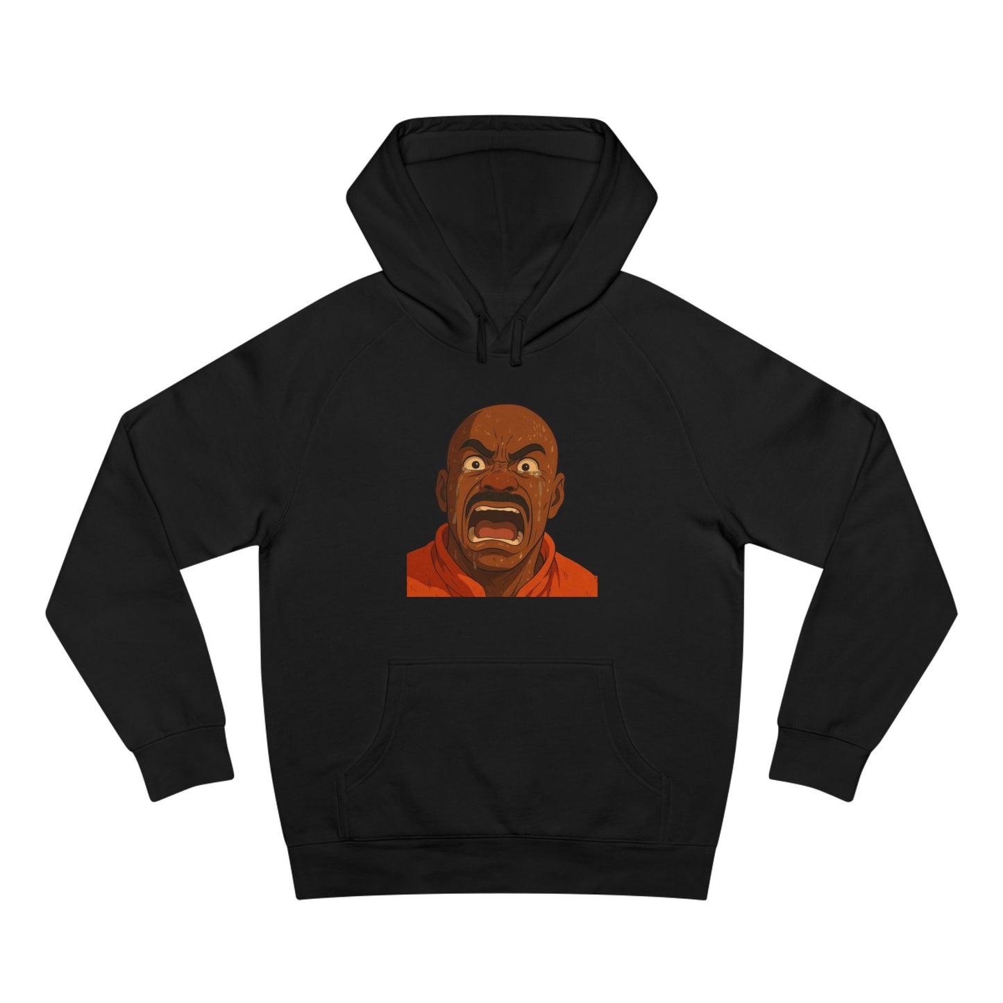 Bold Portrait Graphic Hoodie