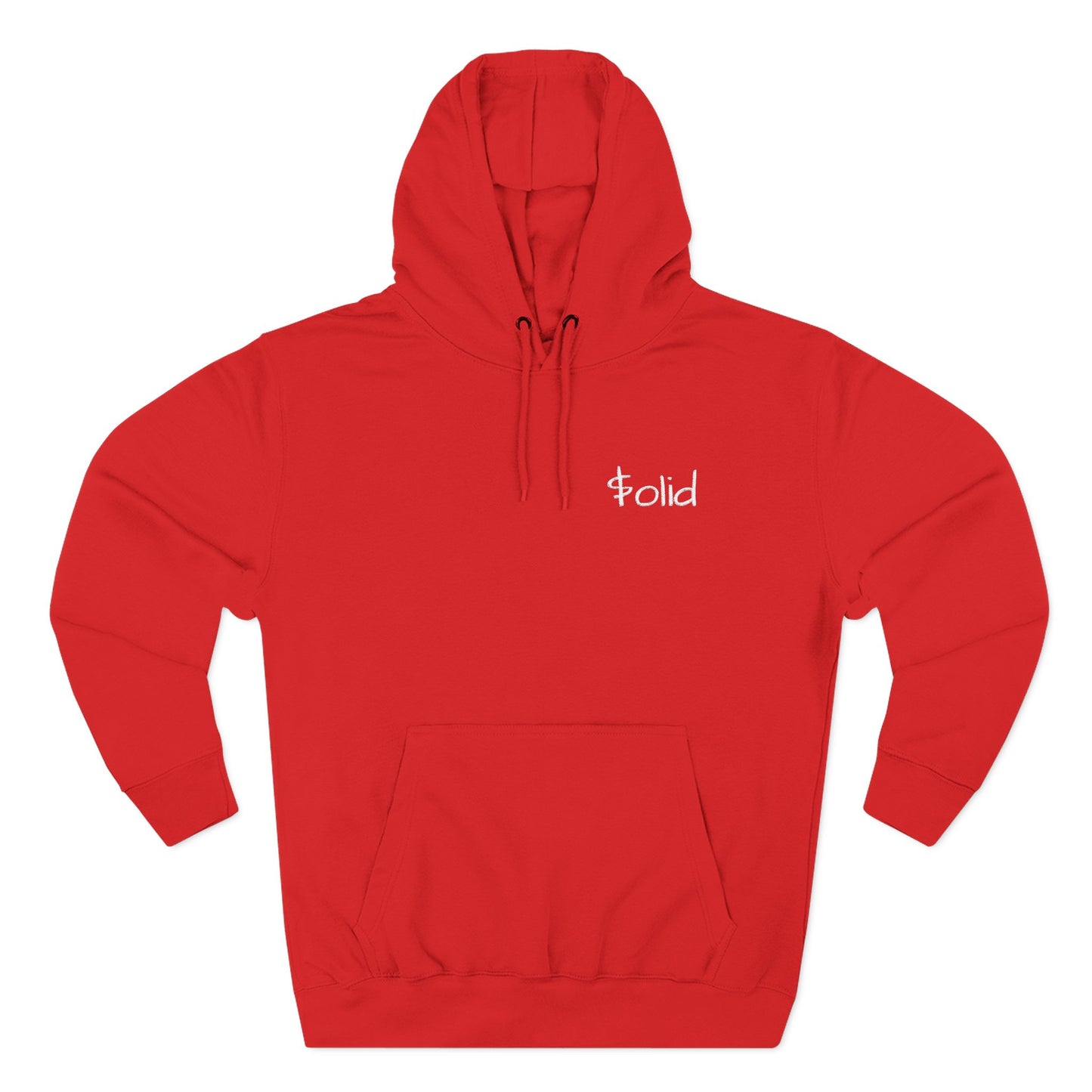 $olid Hoodie - Embroidered