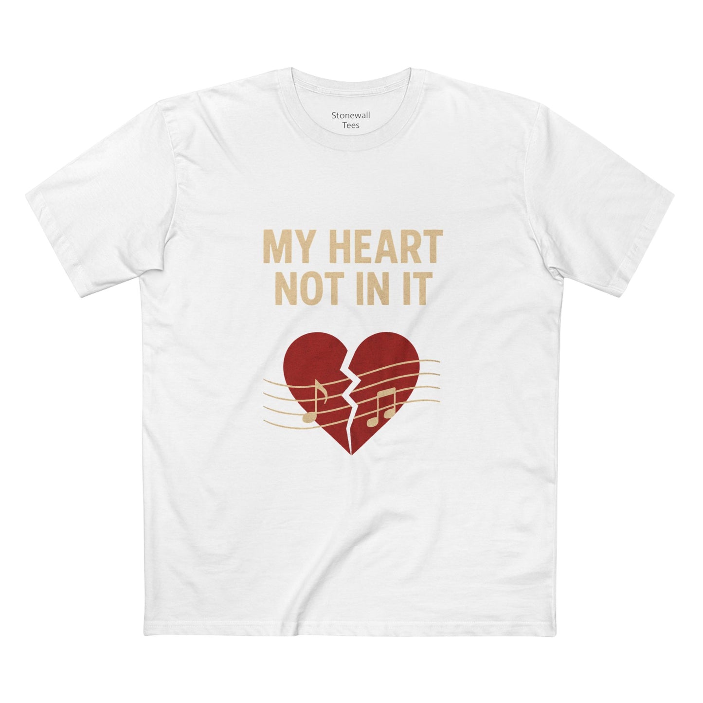 "My Heart Not In It" Graphic Tee